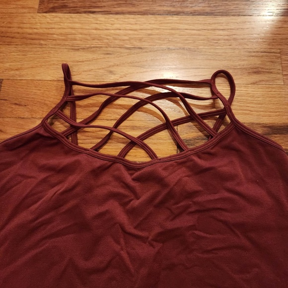 Zenana Outfitters Seamless Rust Camisole 1X/2X - Picture 2 of 4